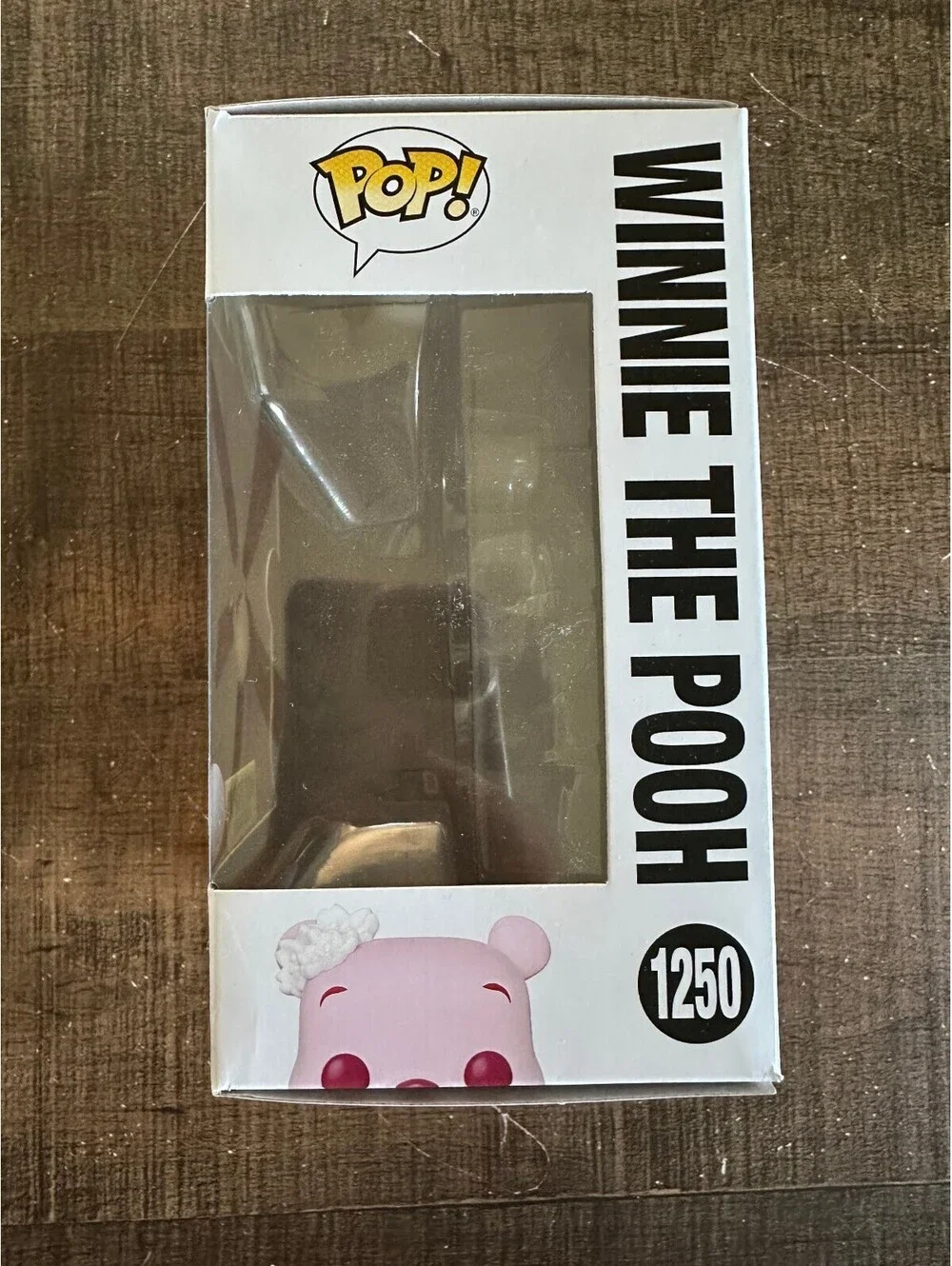 Hot Topic Exclusive Flocked Winnie The Pooh Funko Pop! Figure #1250 BOX ONLY
